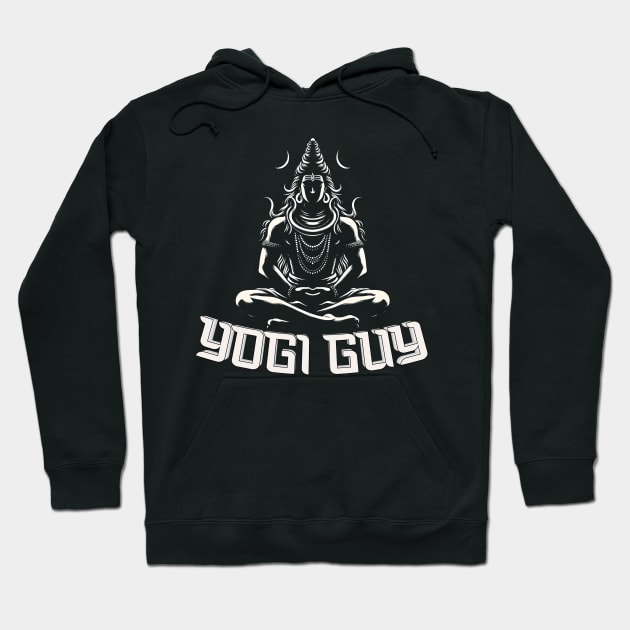 Gothic Shiva: Omniscient Yogi Hoodie by MetalByte